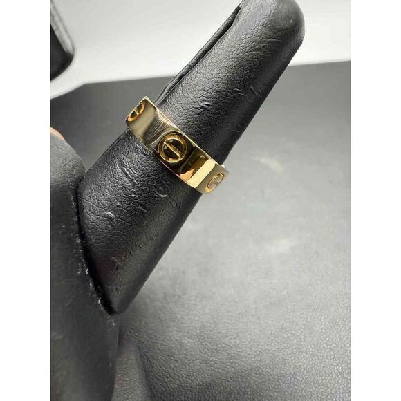 CARTIER LOVE Wedding Band - Love Ring, Size 7, Yellow Gold 18k SPB-TS 354204 - Picture 3 of 4